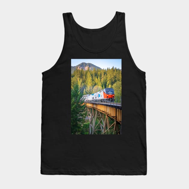 Big Red Arrow Tank Top by Bonita Vista Photography